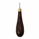 Leather Craft Tool Diamond Stitching Awl Ebony Blackwood Handle Leather Craft Sewing Awl Kit