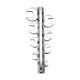 8 Pcs 3/8 to 7/8 Inch Drive Crowfoot Wrench Set SAE Chrome Plated Crow Foot