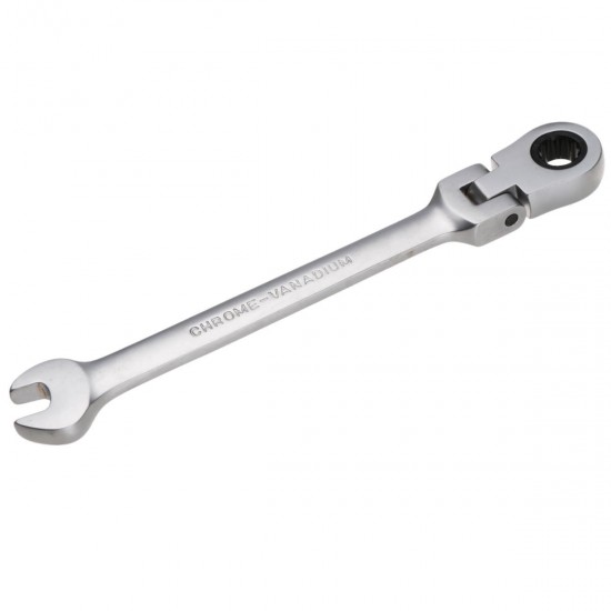 8mm Reversible Flexible Head Ratchet Ratcheting Spanner Wrench Socket Wrenches Nut Tool for Home&Garden