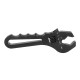 AN3-AN16 Adjustable Aluminum Wrench Fitting Tool Spanner Black