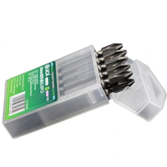 65mm Screwdriver Bits Set S2 Two-end Screwdrivers Bit Rigid up to 58HDC Slotted Phillips Bit