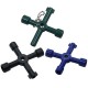 Multi-function Four-way Universal Triangle Wrench Key Plumber Key Gas Meter Cabinet Triangle Water Radiator DBIRD