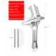 Sanitary Wrench Tool Movable Short Handle Large Opening Multifunctional Activity Universal Wrench