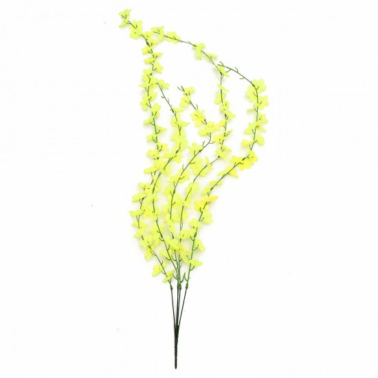 Artificial Silk Flower Vine Leaf Garland Plant Foliage Rattan Wedding Home Decorations