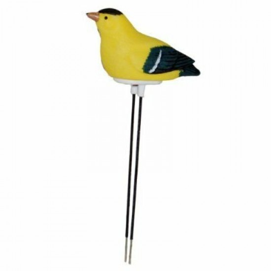 Plant Pal Soil Moisture Meter Alarm Cardinal Goldfinch Singing Voice Flower Bonsai Testing Tool