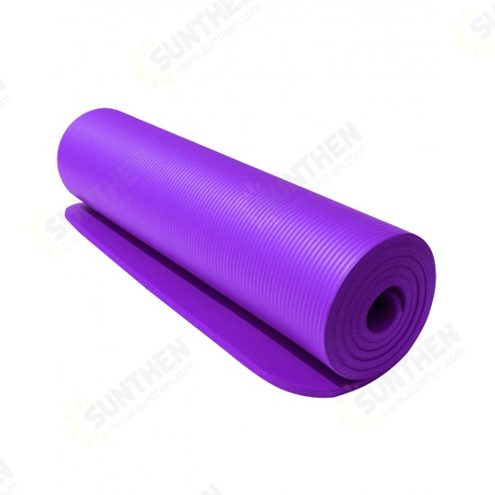 183cm Yoga Mats 10mm Thick High Density Anti-Tear Anti-slip Pilates Mat