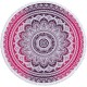 1M/1.5M Round Beach Towel Tassel Tapestry Yoga Mats Blankets Home Fitness Decoration Accessories