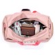 3PCS Waterproof Oxford Cloth Shoulder Bag Wet-dry Seperation Shoes Bag Fitness Yoga Handbag Travel Luggage Bag