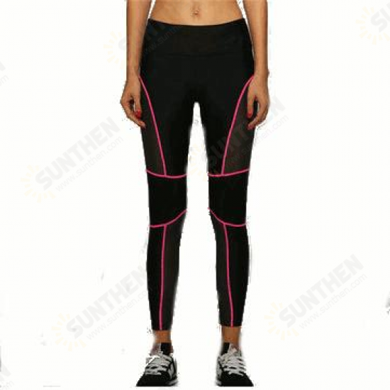 Female Sexys Fitness Trousers Honeycomb Mesh Fabric Hip Up Elasticity Sport Leggings