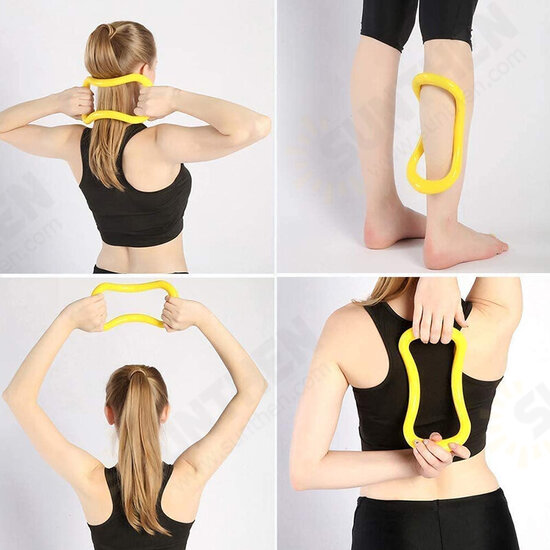 Fitness Pilates Ring Circle Yoga Resistance Stretch Tool Sport Open Shoulder Power Wrists Magic Circle