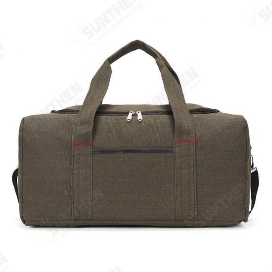 Men and Women Canvas Fitness Yoga Bag Outdoor Gym Shoulder Bag Luggage Handbag