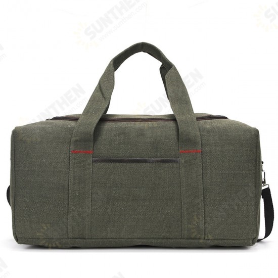 Men and Women Canvas Fitness Yoga Bag Outdoor Gym Shoulder Bag Luggage Handbag