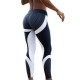 Women Yoga Pants Honeycomb Printed Elasticity Gym Pants Fitness Sport Girl Leggings