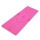 TPE Large Yoga Mat Exercise Fitness Gymnastics & Carry Strap Bag Gym Pad for Home Gym