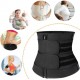 Waist Trainer Vest Large Size Body Shaper Sweat Waist Trainer Corset Sports Spandex Yoga Gym Workout Pilates Adjustable Tummy Fat Burner Hot Sweat Yoga Belts Fitness Belts