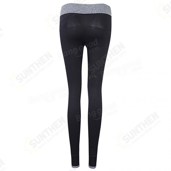 Women Yoga Leggings Sports Elastic Slimming Tights Gym Running Pants Fitness Trousers