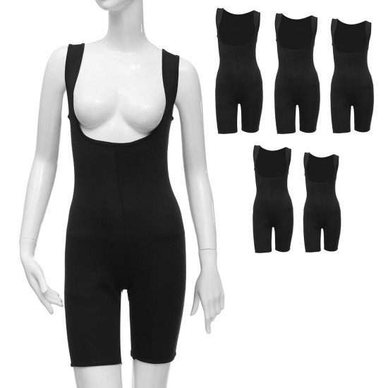 Womens Shapewear Full Body Sweat Shaper Slimming Fitness Gym Sport Sauna Suit Vest