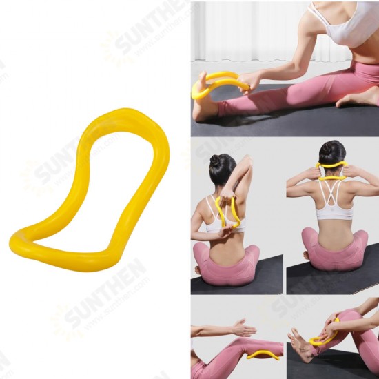 Yoga Pilates Ring Full Body Training Fitness Circle Shoulder Back Arm Leg Pain Relief Home Exercise Tools