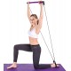 Yoga Pull Rods Pilates Bar Kit Abdominal Resistance Bands Body Fitness Sport Gym Fitness Building Puller