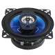 2Pcs 4 Inch PZ-4062B 50W 3-way Coaxial Car Speaker HIFI Stereo Sound PP Rubber Surround Headset