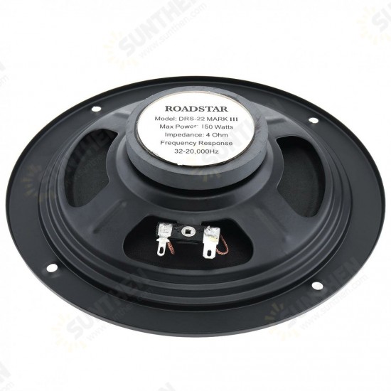 2pcs 6.5 Inch 150W 12V Car Cuctiveoaxial Speaker Vehicle Door Auto Music Stereo Full Range Frequency Hifi Speakers Non-destr