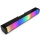 LP-18 20W bluetooth Speaker Soundbar Stereo Home Theater Soundbar Rectangle RGB Colorful bluetooth Speaker with Remote Control