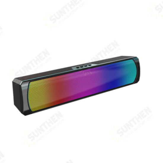 Q4 bluetooth RGB Soundbar Subwoofer Home Theater Powerful Bass Stereo Sound Speaker for TV PC Laptop