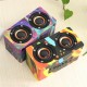 D50 Wooden Colorful Digital Amplifier bluetooth Wireless Speaker Ultra Bass Subwoofer Sound Headset