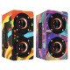 D50 Wooden Colorful Digital Amplifier bluetooth Wireless Speaker Ultra Bass Subwoofer Sound Headset