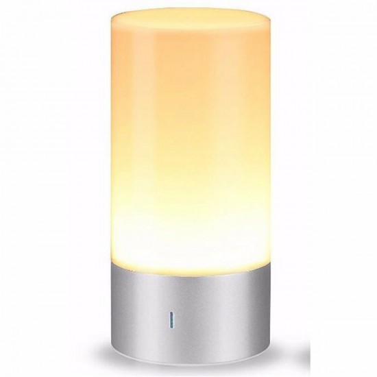 ELE Table Lamp Touch Sensor Lamp bluetooth Speaker Dimmable Warm White Light & Color Changing RGB