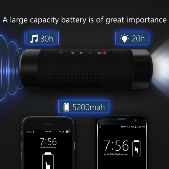 Extreme Controller OS2 bluetooth Speaker Power Bank Smart Flashlight Waterproof Highly Scalability Smart Outdoor Speaker With LED Light