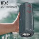 P30 Pro Outdoor bluetooth 5.0 Speaker Portable Double Units Column Bass Wireless Speaker Loudspeaker Support TF card FM Raido IPX6 Waterproof Soundbar