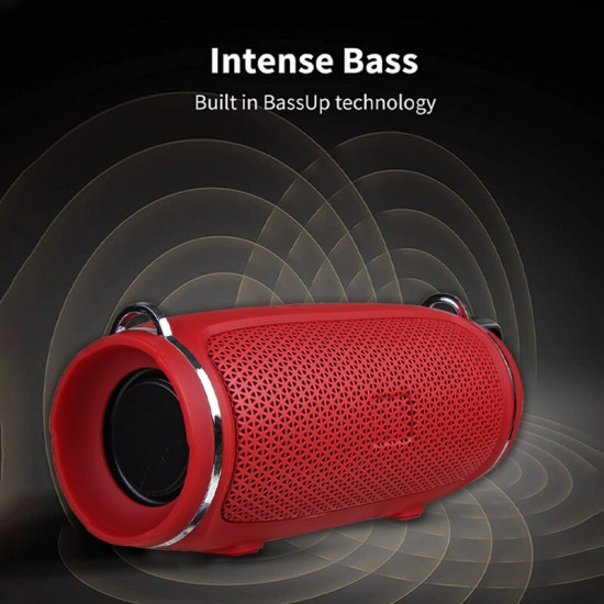 J009+ Portable Wireless Speaker bluetooth 5.0 Speaker Outdoor HiFi Support TF Card FM Radio Subwoofer