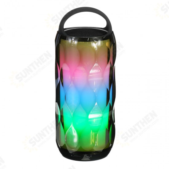 LED Colorful Portable bluetooth Wireless Handsfree Speaker Waterproof Stereo HiFi Speaker with 2000mAh Battery