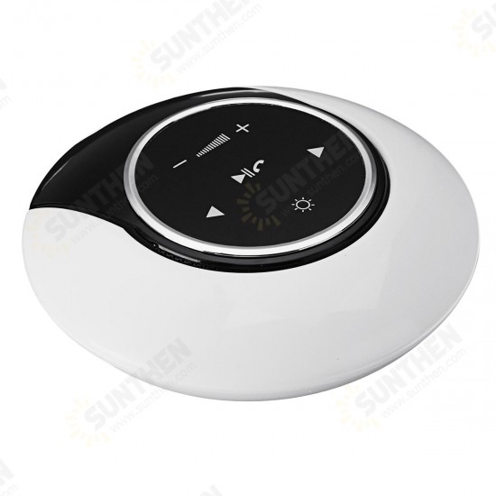 LED Wireless bluetooth Speaker 180 Degree Rotating Lamp Speakers With LED Lights