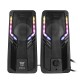 G6 Computer Speaker 5W*2 Multimedia Speaker with 2.0 Channel HIFI Sound 360° Surround Sound RGB Light