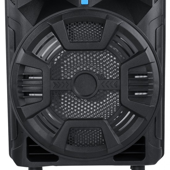 Portable FM bluetooth Wireless Speaker Subwoofer Heavy Bass Sound System with Remote for Party