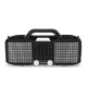 Portable LED Light bluetooth 5.0 Speaker Super Bass Multiple Mode Loudspeaker with Mic