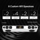 PS-28 Pro Professional KTV Audio Speaker Set 350W Integrated 3D Surround Theater Karaoke Sound 5.1 bluetooth Soundbar 8 Custom HIFI Speakers Wooden Double Bass