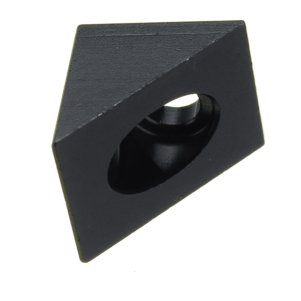 Aluminum-Black-Angle-Corner-Connector-For-20mm-Profile-Extruder-3D-Printer-Part-1407812-5