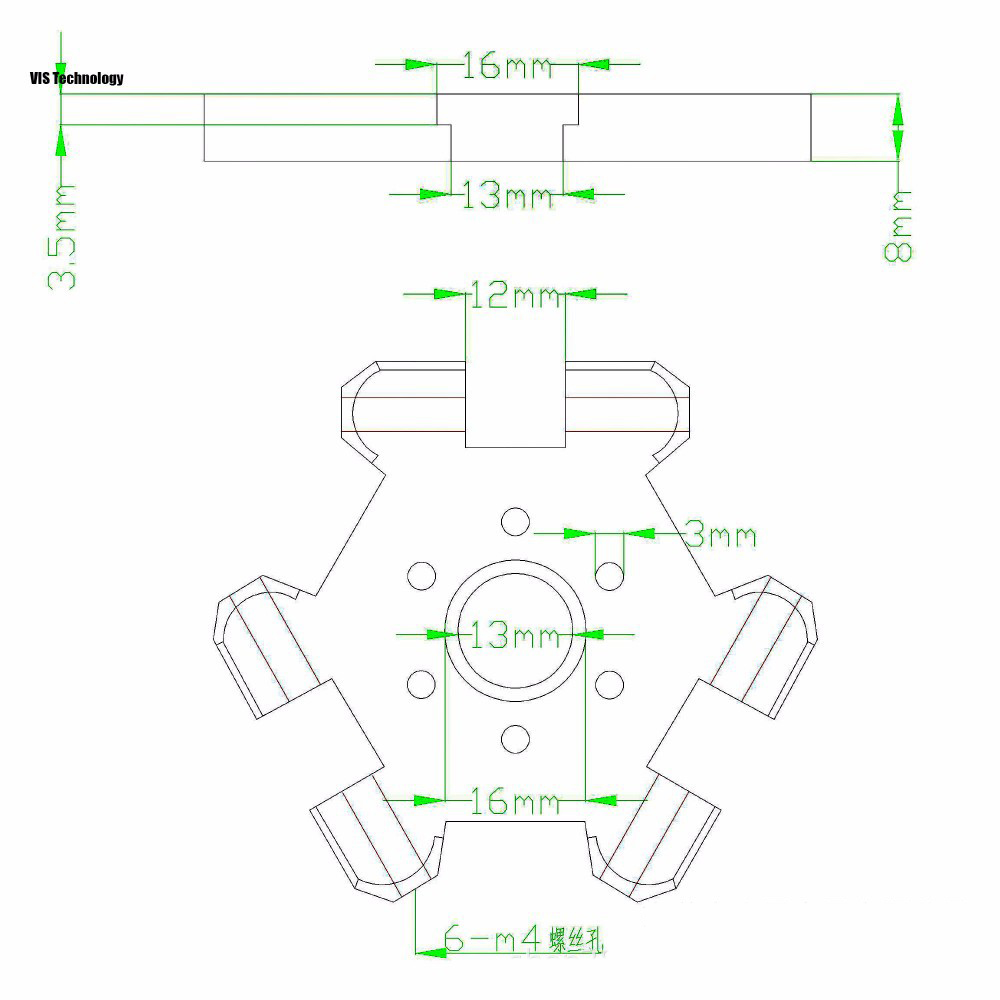 Aluminum-alloy-M4-4MM-Fisheye-Effect-Hammock-Hanging-Station-for-Delta-Kossel-3D-Printer-1665241-1