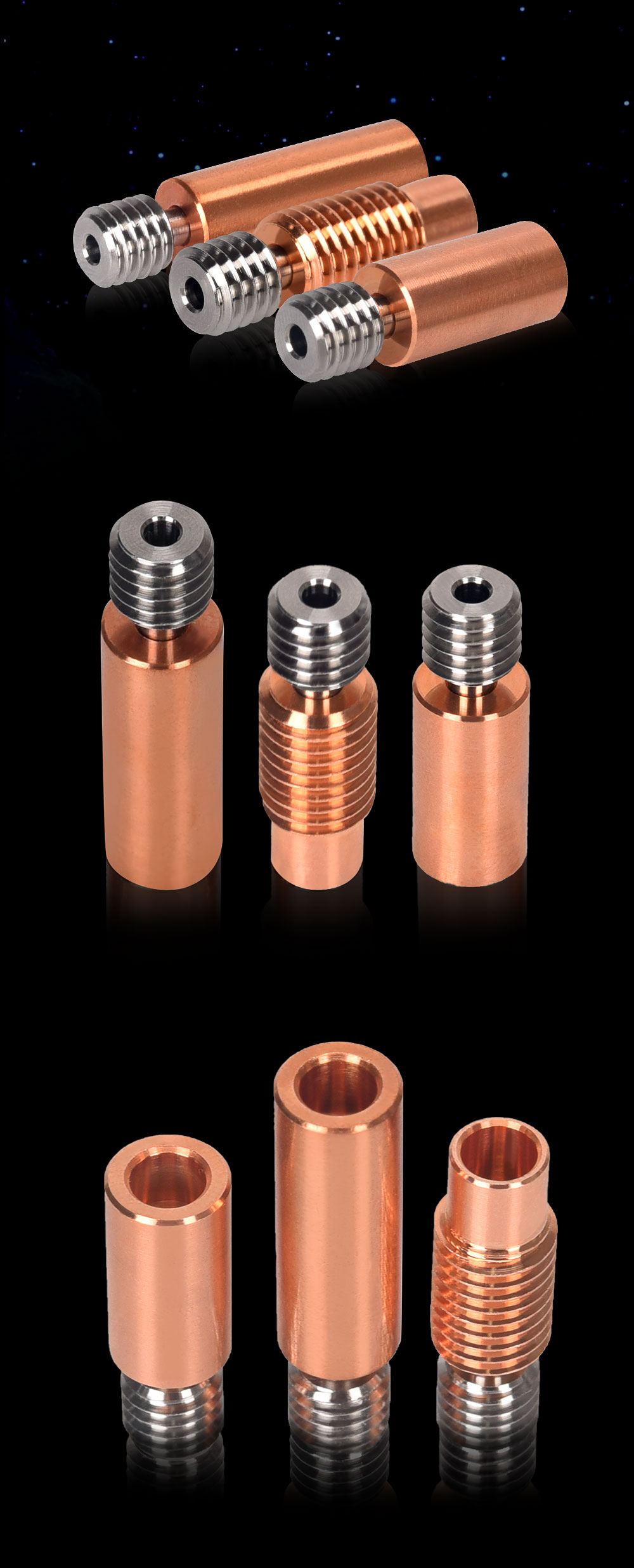 BIGTREETECHreg-Bi-metal-Heatbreak-Copper-Titanium-Alloy-Throat-V6-RemoteEnder3-SeriesWater-cooled-Ve-1886768-7