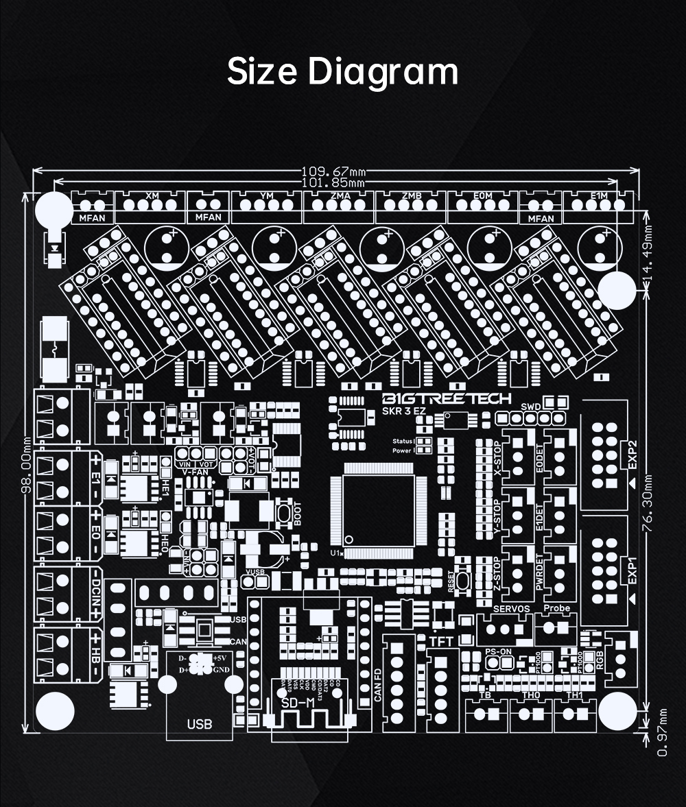 BIGTREETECHreg-SKR-3-EZ-STM32H7-High-Performance-Main-Board-480MHz-3D-Printer-Motherboard-fit-Dual-D-1963011-17