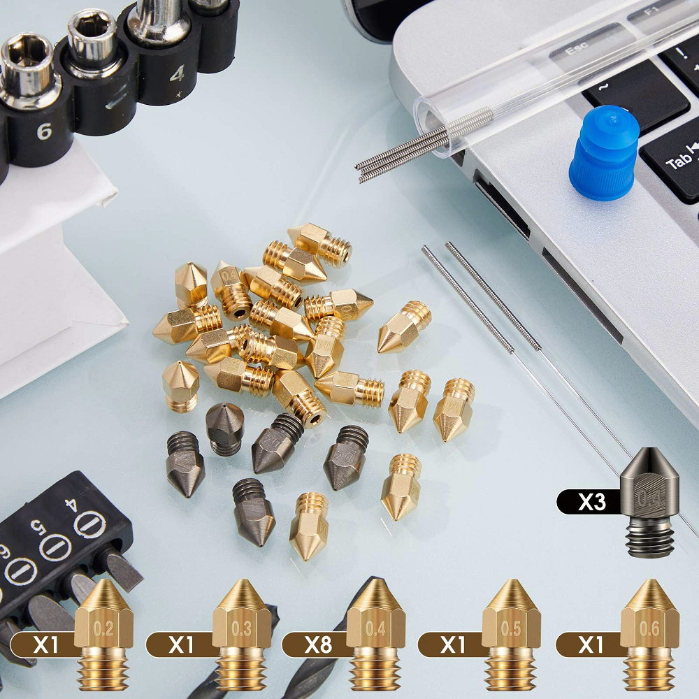 SIMAX3Dreg-153448PCS-02-06mm-MK8-Extruder-Nozzle-Hardened-Steel-Brass-Nozzles-for-3D-Printer-1872207-7