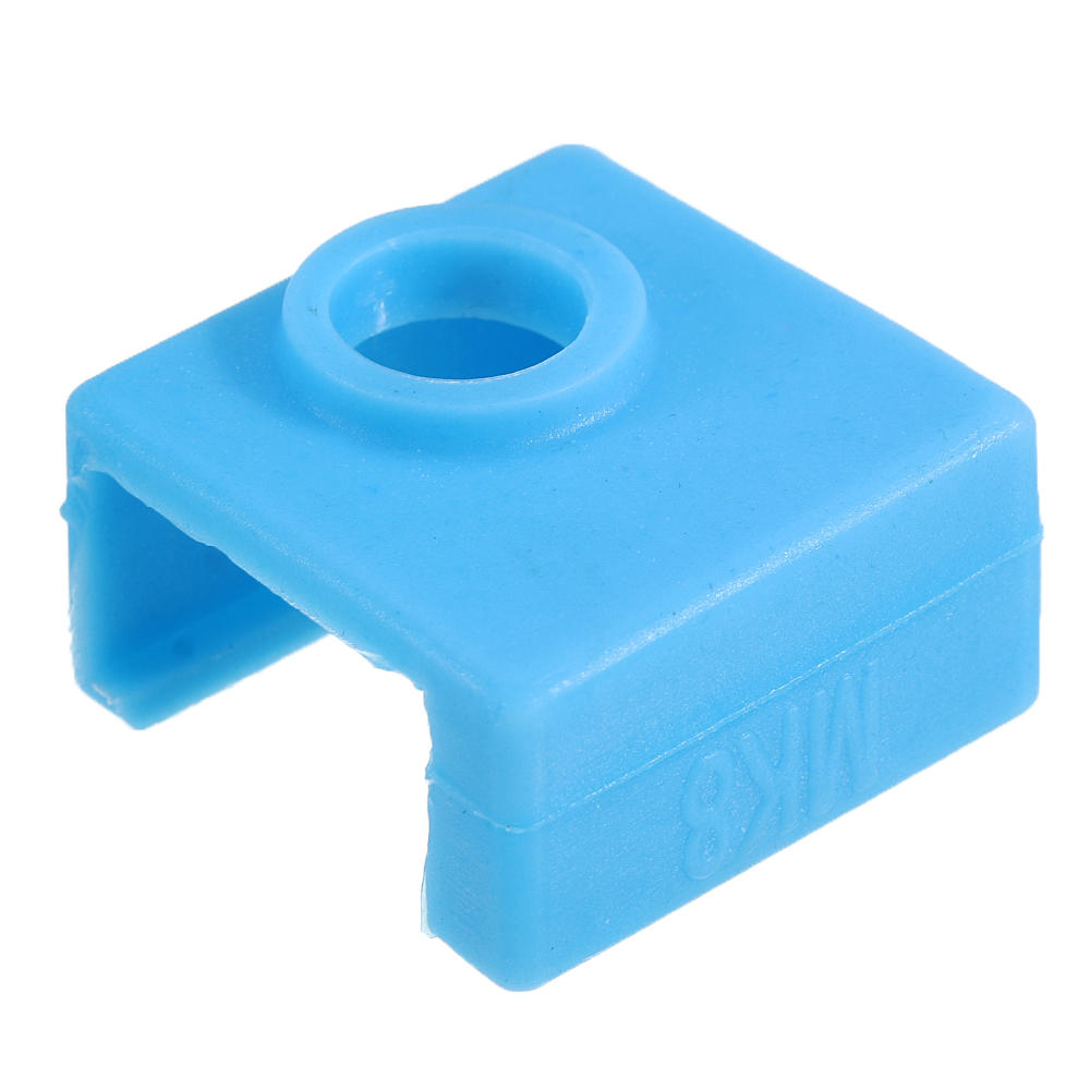 Yellow/Blue/Brown/Black Silicone Protective Case for 3D Printer Heating Block Hotend