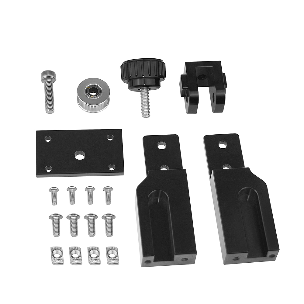 TWO-TREESreg-Black--Silver-2040-Y-axis-Synchronous-Belt-Tensioner-Aluminum-Profile-Kit-For-3D-Printe-1473206-1