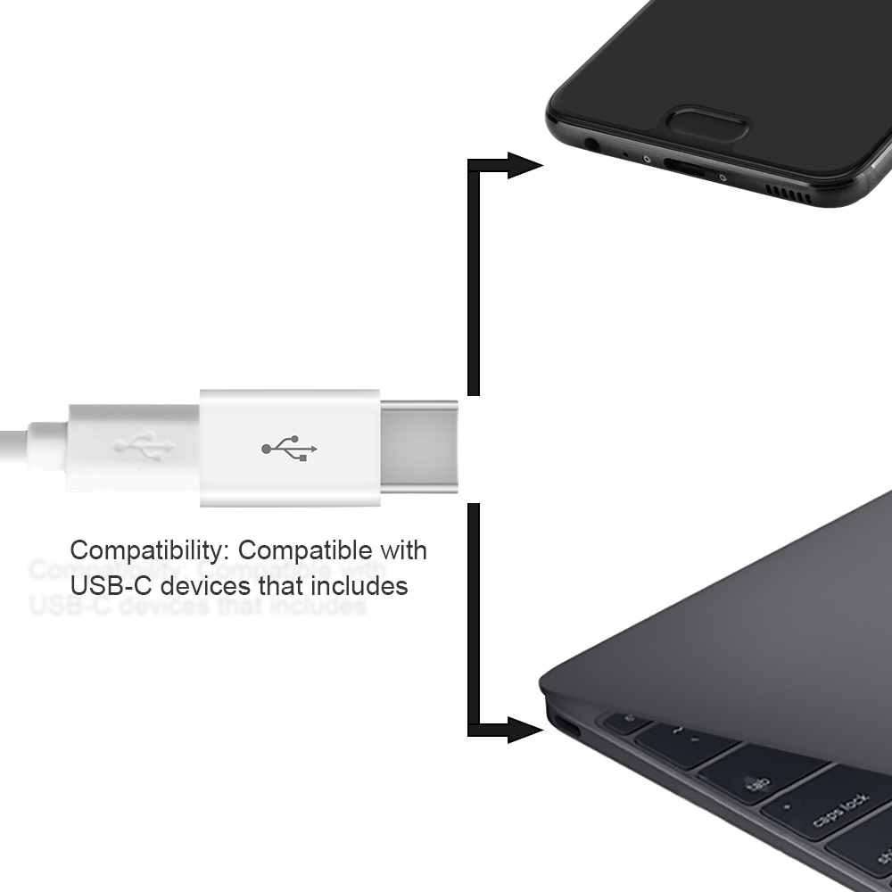 Bakeey-Micro-USB-to-Type-C-USB30-Adapter-Connector-For-HUAWEI-P30-S10-S10-1538173-2