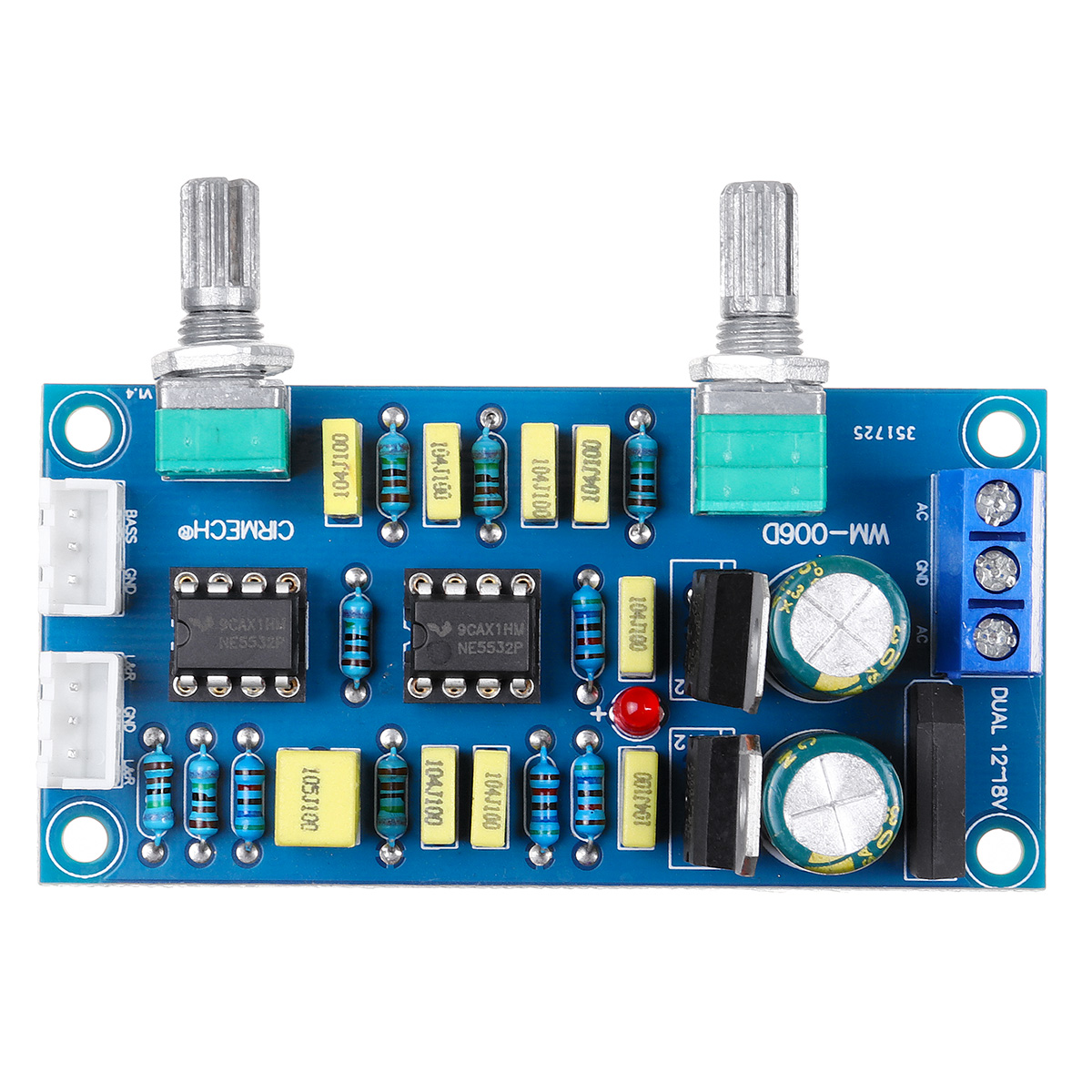 Single-Power-Supply-HIFI-Fever-Grade-NE5532-Tone-Front-Board-Power-Amplifier-Board-20-Module-1920689-9