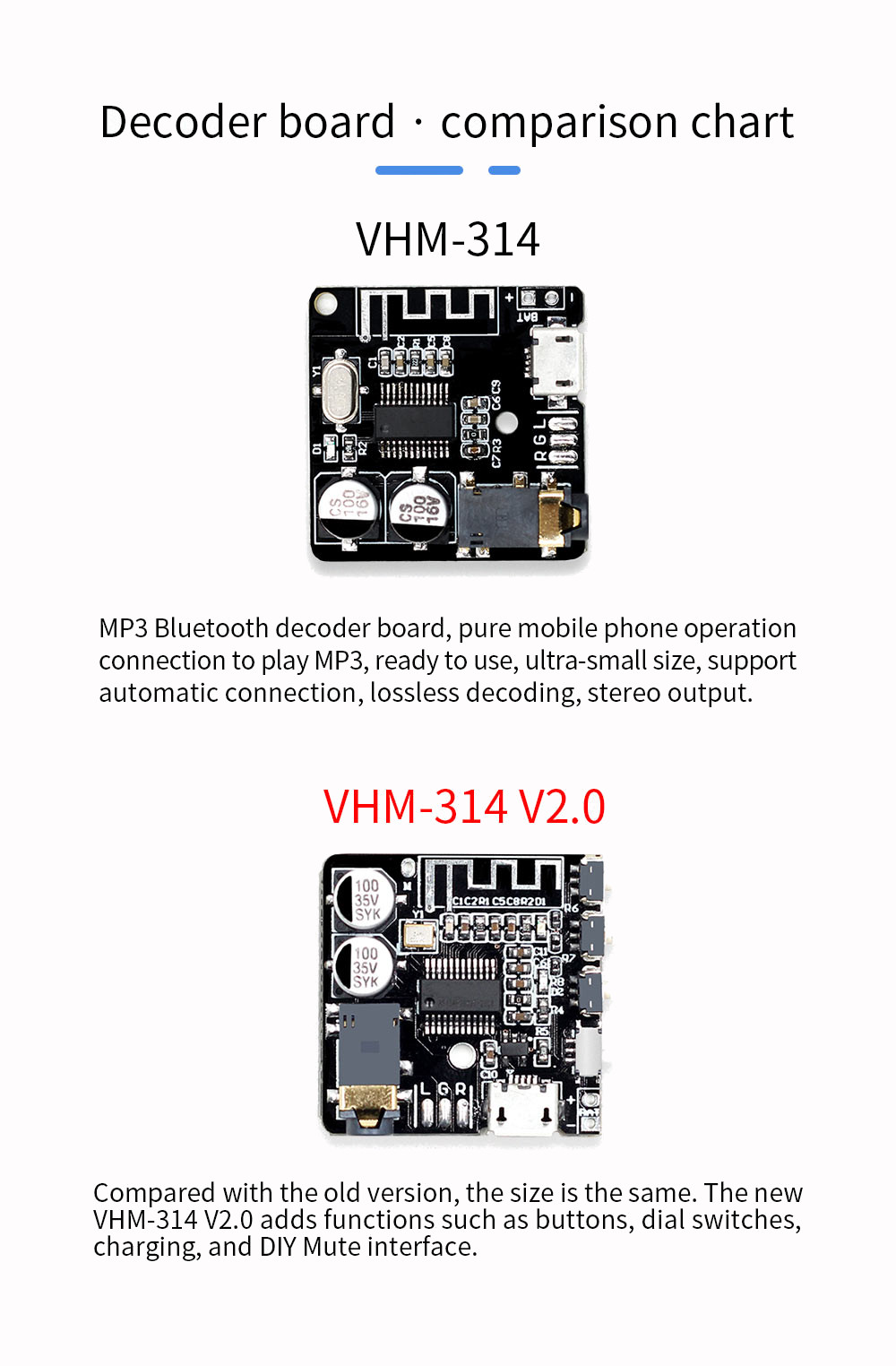 VHM-314-V20-MP3-bluetooth-Audio-Receiving-and-Decoding-Board-50-Lossless-Car-Audio-Decoder-Amplifier-1641052-2
