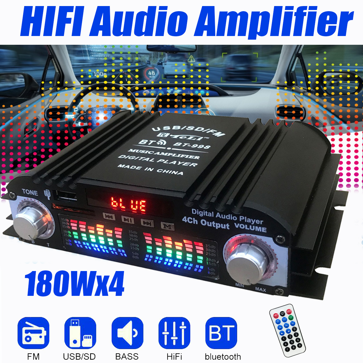 12V-Car-Mini-HIFI-Digital-bluetooth-Audio-Power-Amplifier-Four-Channel-Output-with-Remote-Control-1777625-1